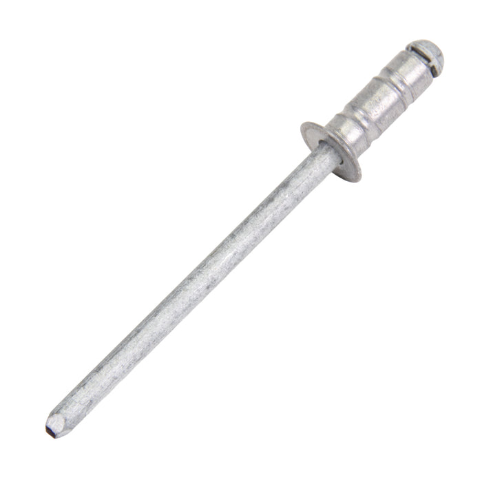 Rivet aveugle à prises multiples, tête CTSK, 1/8" x 0,437" de longueur, rivet en aluminium, mandrin en acier, de la marque Pop®