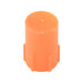 Standard Threaded Cap Ribbed 7/8"-14 THRD Low Density Polyethylene Colour Red by Spaenaur Inc.