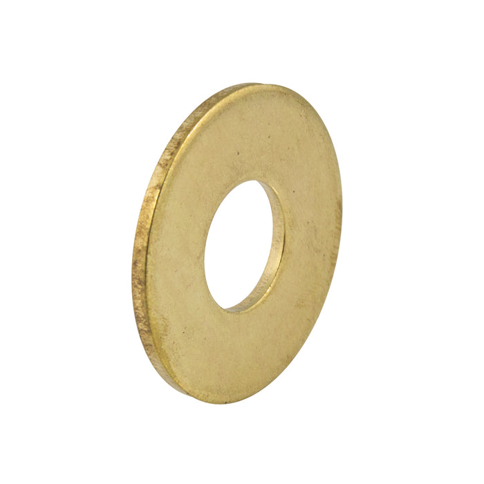 Flat Washer DIN 125A M2.6 Bolt (2.8mm ID x 7mm OD x .5mm THK) Brass Nickel Plated DIN 125A/BR-NP M2.6