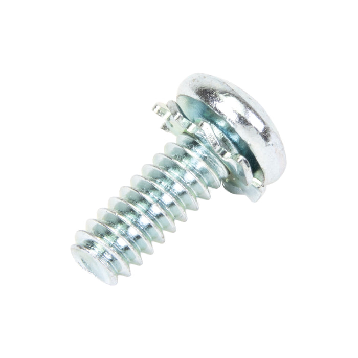 Sems Machine Screw, Phillips Pan Hd, W/ External Tooth Lockwasher, #4-40 UNC X 1/2" Length, Low Carbon Steel Zinc Chromate Plated by Spaenaur Inc.
