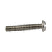 Machine Screw, Round Head, Slotted Drive, #4-40 UNC x 1/8" Length, Stainless Steel by Spaenaur Inc.
