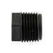 Threaded Pipe Plug - Square Head 1/8"-27 NPT High Density Polyethylene Colour Black by Spaenaur Inc.