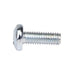Machine Screw, Pan Head, Phillips Drive, M4 x 0.70 mm UNC x 10 mm Length, Steel Zinc Plated Trivalent by Spaenaur Inc.