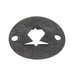 Écrou rapide plat rond n° 8-32 (diamètre 1,29 cm x épaisseur 0,30 cm) en acier à ressort à haute teneur en carbone, phosphaté et huilé, par Tinnerman®