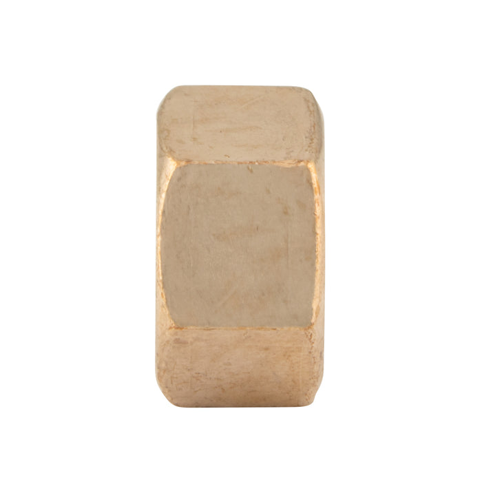 Hexagon Nut Finished Full 3/8"-16 UNC (9/16" A/F x 21/64" TH) Silicon Bronze ANSI B18.2.2-1986