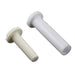 Binder Post & Screw (Nylon), Slot Head, Rapid Assembly, .240" DIA x 3/8" LG Polyethylene Post/Nylon Screw Black by Spaenaur Inc.