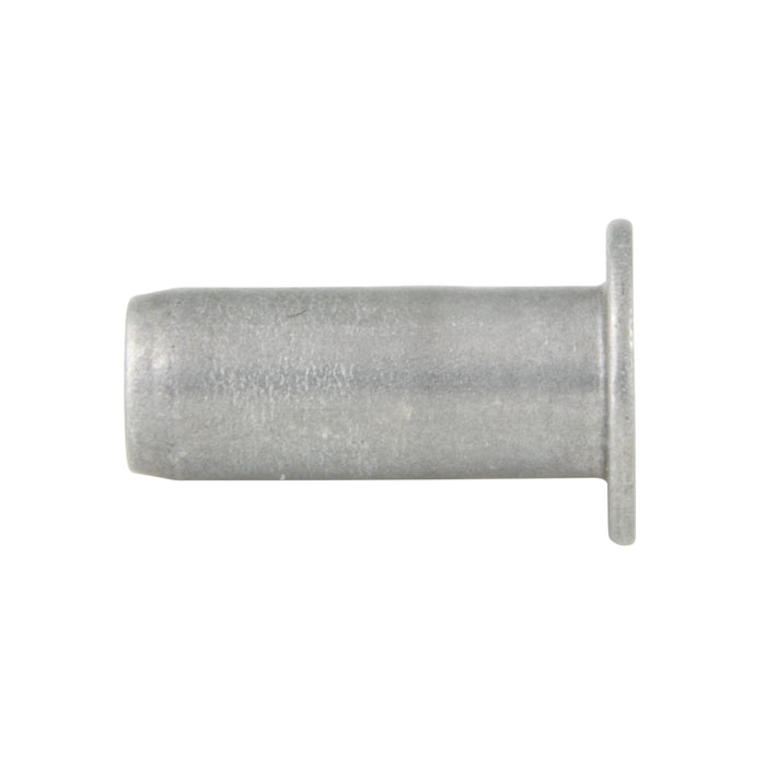 Rivkle Blind Rivet Nut Flat Cylindrical Head Closed End Keyless M6 x 3.0-5.5mm Grip Range Aluminum Plain