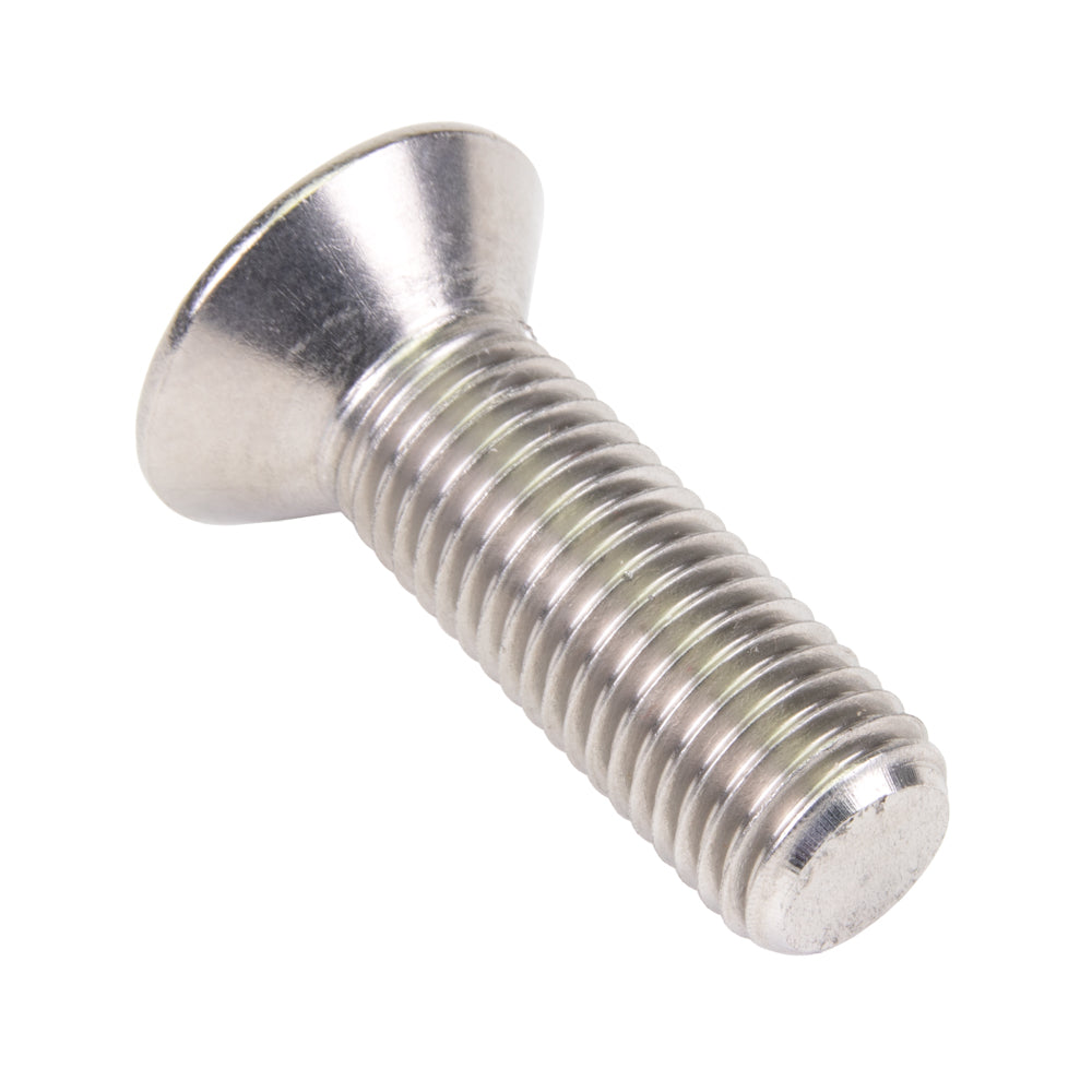 Vis à tête cylindrique à six pans creux BUMAX, tête plate, M12 x 1,75 x 40 mm, acier inoxydable Bumax 88, conforme à la norme ISO 10642, fabriquée par Spaenaur Inc.