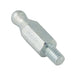 Ball Stud 1/4" Hex x 11/16" HT, M4 x 6mm THRD Steel Zinc Plated by Spaenaur Inc.