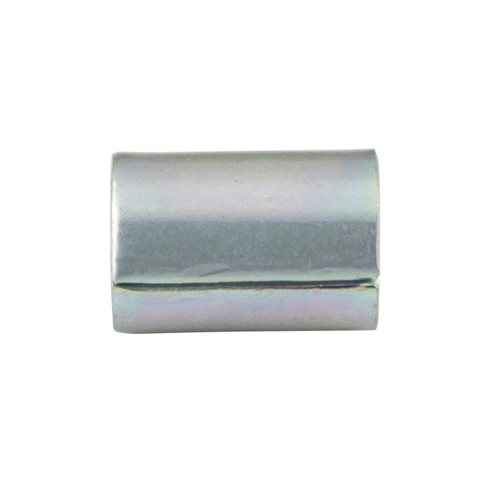 Spacer, Buttite Rolled for #10 Bolt,1 3/4"LG,.027" Wall TH Low Carbon (1010) Steel Zinc Plated