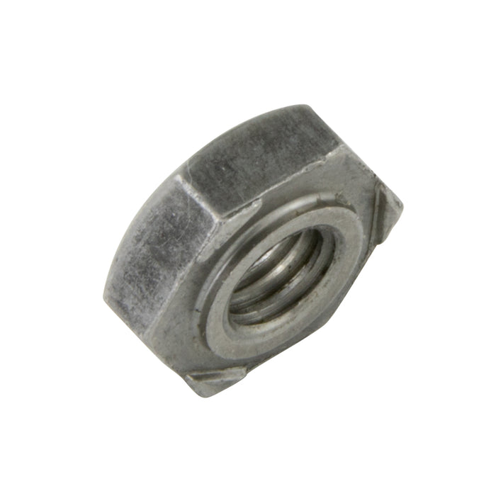 Hexagon Weld Nut 3-Short Pilot Projection 1/2"-13 UNC Low Carbon Steel Plain Finish
