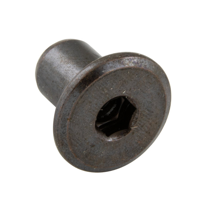 Écrou borgne pour raccord à entraînement hexagonal, 1/4"-20 UNC x 0,669" de longueur, en acier plaqué bronze, fabriqué par Spaenaur Inc.