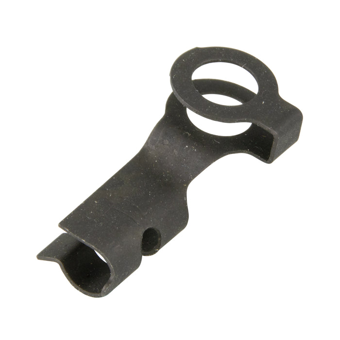 Clip de tige d'accélérateur, côté gauche, pour tige de 5/32" de diamètre, en acier à ressort trempé, sans revêtement, fabriqué par Spaenaur Inc.