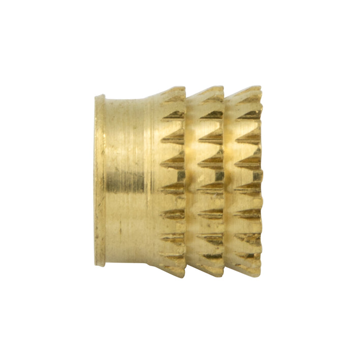 Brass Barb-Sert #10-32 UNF x .257" Short LGTH Brass Plain