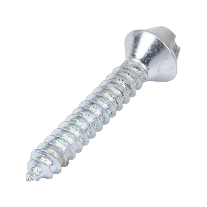 Tapping Screw, Countersunk Head Tamper-Resistant Drive, #8 x 3/4" Length, Steel Zinc Plated by Tampruf™
