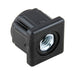 Plug Glide for 16/18 Gauge Square Tube 1" x 5/16"-18 Polyethylene Black by Spaenaur Inc.