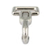 Spring Snap, Loop Eye 1/2" Eye, 1 5/8" Oal, .177" Snap Opening Die Cast, Nickel Plated by Spaenaur Inc.