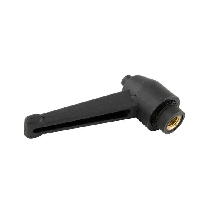 Push Button Clamping Lever 3.03" Length, 5/16"-18 Thread 1.81" Overall Height Thermoplastic Material Black by Spaenaur Inc.