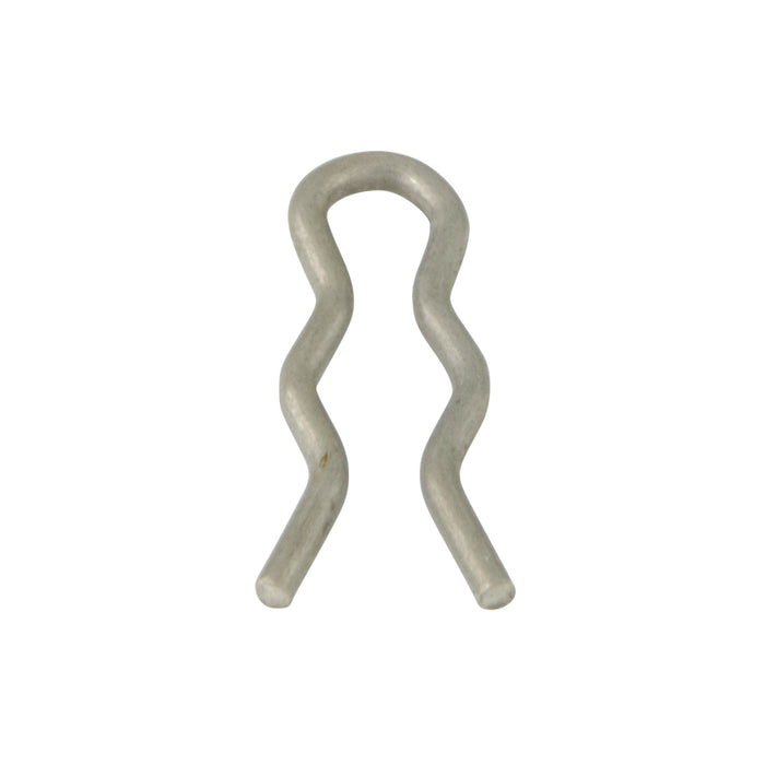 External Type Hairpin Cotter Ctr Eye 9/64",Oal 15/32",Wire .032" 18-8 Stainless Steel by Spaenaur Inc.