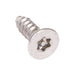 Tapping Screw, Flat Head Torx TR20 Drive, #8 x 1-1/2" Length, Stainless Steel by Torx®