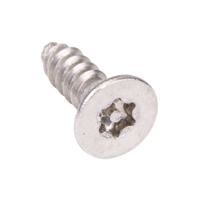 Tapping Screw, Flat Head Torx TR20 Drive, Type AB, #8 x 3/4" Length, Stainless Steel