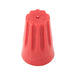 Wire Nut Twist-On with Brass Insert Zinc Pl 12 x #18, 2-4 x #12, 2-3 x #10 Nylon Red by Spaenaur Inc.
