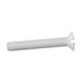 Machine Screw, Oval Head, Slotted Drive, M3 x 0.50 mm UNC x 6 mm Length, Nylon Natural by Spaenaur Inc.
