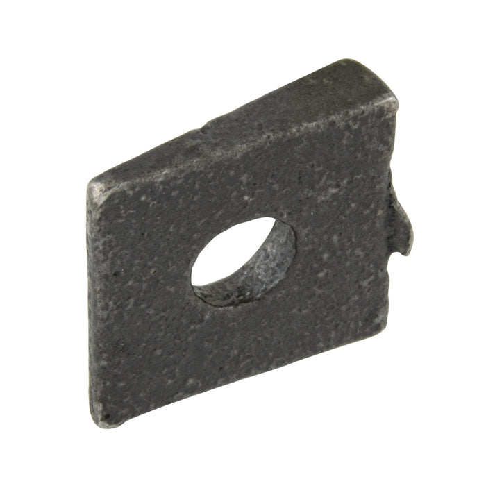 Square Bevel Washer, 16 2/3% Slope 11/32" Lrg End, 1/8" At Taper for 5/8" Bolt DIA Malleable Iron, Plain Finish