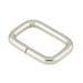 Oblong Tuck Loop ID 1" W x 7/16" H, .113" Wire DIA Steel Wire Nickel Pl by Spaenaur Inc.