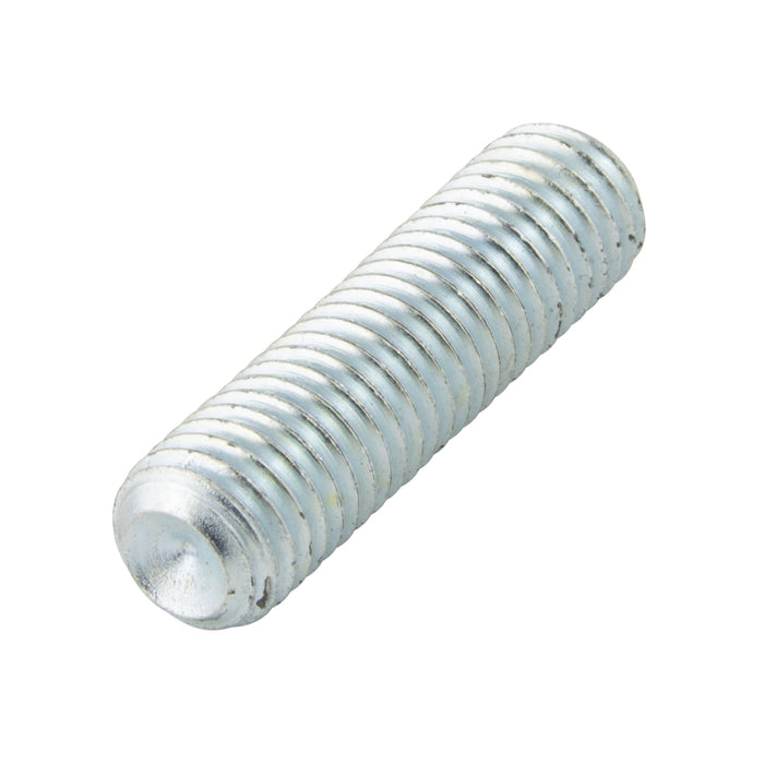 Vis à six pans creux, pointe en coupe M12 x pas 1,75 x 50 mm 45H en acier allié zingué DIN 916/45H-ZP M12X50