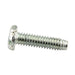 Vis autotaraudeuse, empreinte en pan HD n° 4-40 UNC x 5/16" LG, type F, acier à faible teneur en carbone, revêtement en zinc-chrome dur, conforme à la norme ANSI B18.6-1966, fabriquée par Spaenaur Inc.