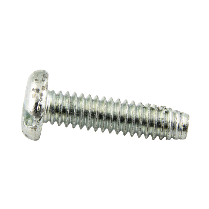 Vis autotaraudeuse, empreinte en pan, HD n° 6-32 UNC x 3/4" LG, type 1, acier à faible teneur en carbone, revêtement en zinc-chrome dur, conforme à la norme ANSI B18.6-1966, fabriquée par Spaenaur Inc.