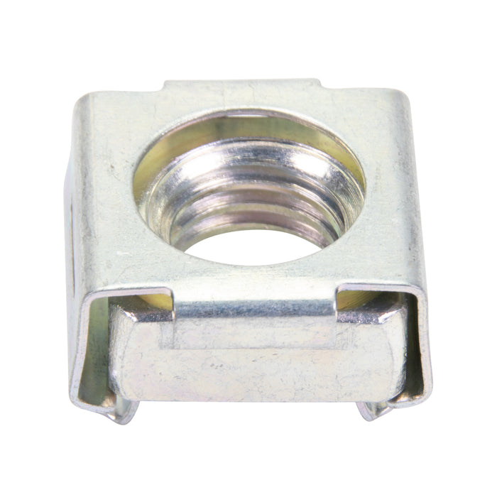 Écrou cage 1/2 po-13 UNC (plage de panneaux 0,093-0,126 po) Acier à ressort, zingué électrolytiquement