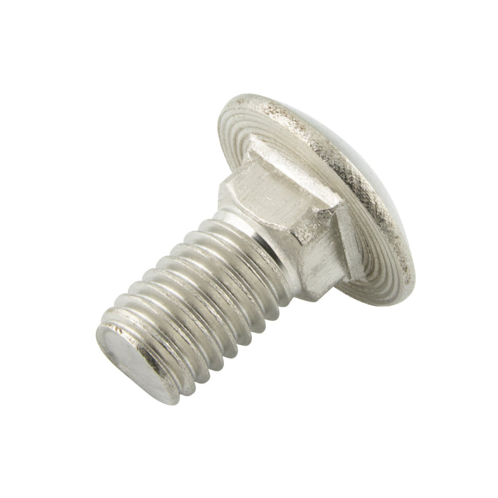 Carriage Bolt Round HD Square Neck 3/8"-16 UNC x 2" L 18-8 Stainless Steel