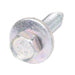 Sems Machine Screw Hex Head With, 17.0mm OD Washer Head, Ca Point, M6.3 X 1.00 Pitch X 25mm Length, Low Carbon Steel, Zinc Plated by Spaenaur Inc.