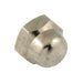 Écrou borgne, n° 10-32, diamètre extérieur 3/8", épaisseur 11/32", en laiton nickelé, fabriqué par Spaenaur Inc.
