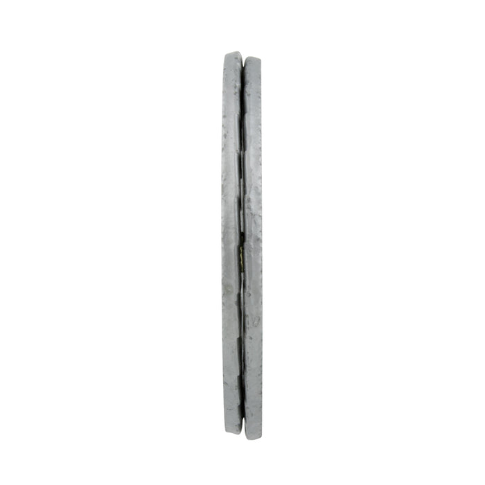 Rondelle Nord-Lock, traitée thermiquement, taille de boulon M6 (6 mm), paire collée 6,5 mm de diamètre intérieur x 13,5 mm de diamètre extérieur x 2,5 mm d'épaisseur Acier trempé Delta Protekt Revêtement à paillettes de zinc