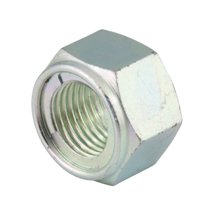 Écrou à verrouillage complet Fujilok Hex avec insert en acier inoxydable 301 M27 x 3,00 pas Acier à haute teneur en carbone (S45Ch) Zingué et chromate transparent par Fujilok