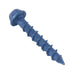 Tapcon Anchor Concrete Screw, Slotted Drive, Hex Washer Head, Hi-Lo Thread, 3/16" Dia x 1-1/4" Length, C1022 Steel Blue CLIMASEAL® by Tapcon®