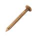 Boat Nail, Flat Head, Ringed Thread (.150") 10 GA. x 1 3/4" Silicon Bronze Plain by Spaenaur Inc.