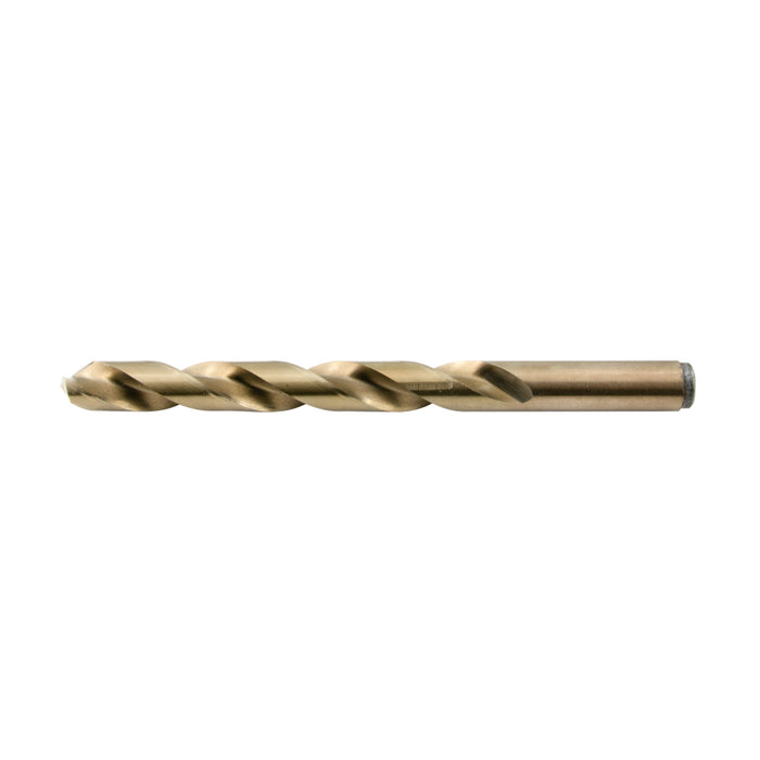 Jobber'S Length Drill, Heavy Duty, 135 Degree Split Point 11/32" DIA Cobalt Hss, Gold Finish