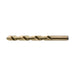 Foret Jobber'S Length, usage intensif, pointe fendue à 135 degrés, diamètre 9/32 po, cobalt HSS, finition dorée, par Spaenaur Inc.