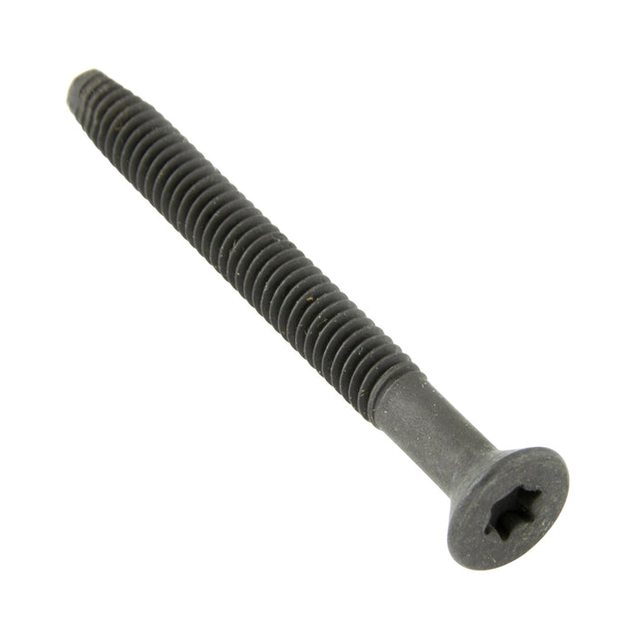 Thread Rolling Screws, Flat Head Torx T40 Drive, Partially-Threaded, 5/16"-18 x 2-1/4" Length, Case Hardened Low Carbon Steel Black Phosphate & Oiled