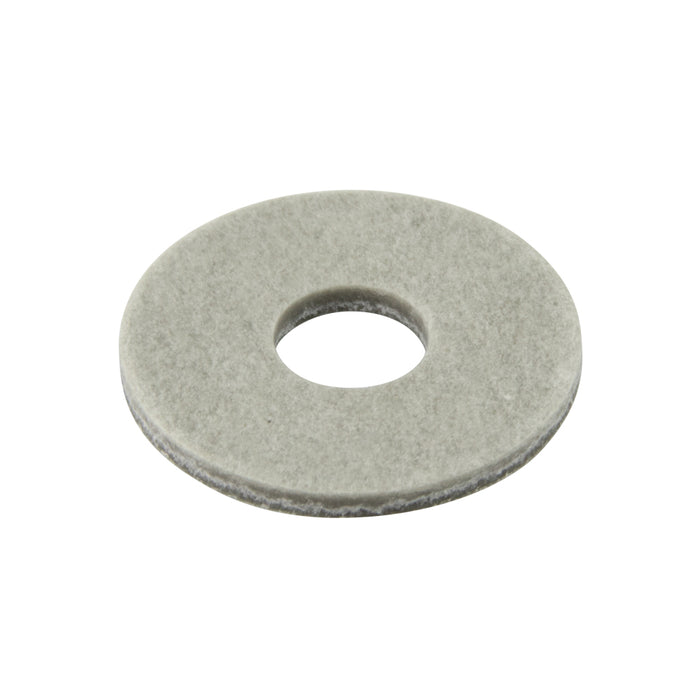Fibre Washer Flat, Round 1/4" ID x 3/4" OD x 1/16" THK Electrical Insulating Transformer Board, Light Grey Colour (for Use W/ Uh-1,Uh-6 Prong Button)