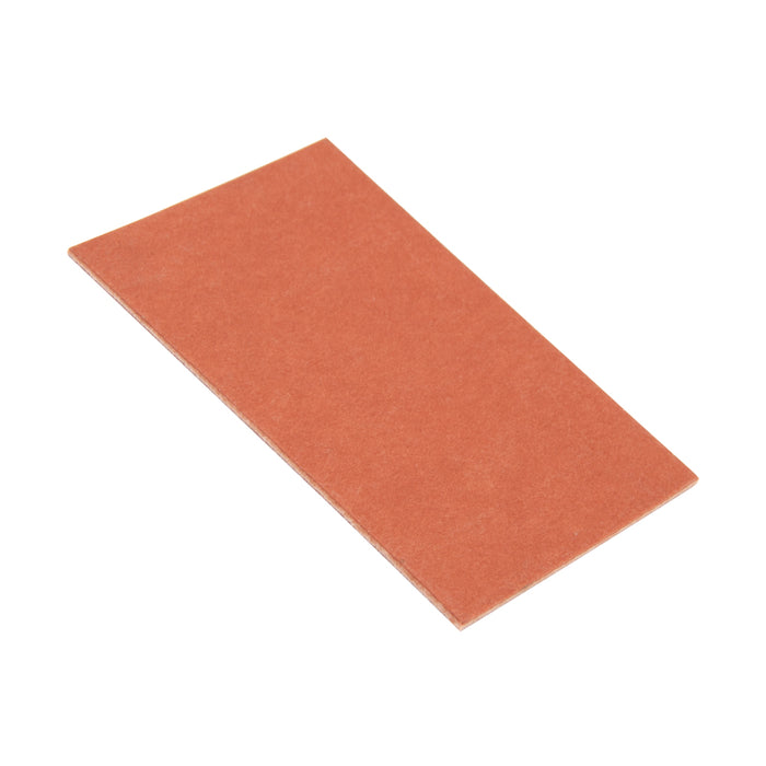 Vulcanized Fibre Sheet 2" x 3" x 1/16" Red Vulcanized Fibre