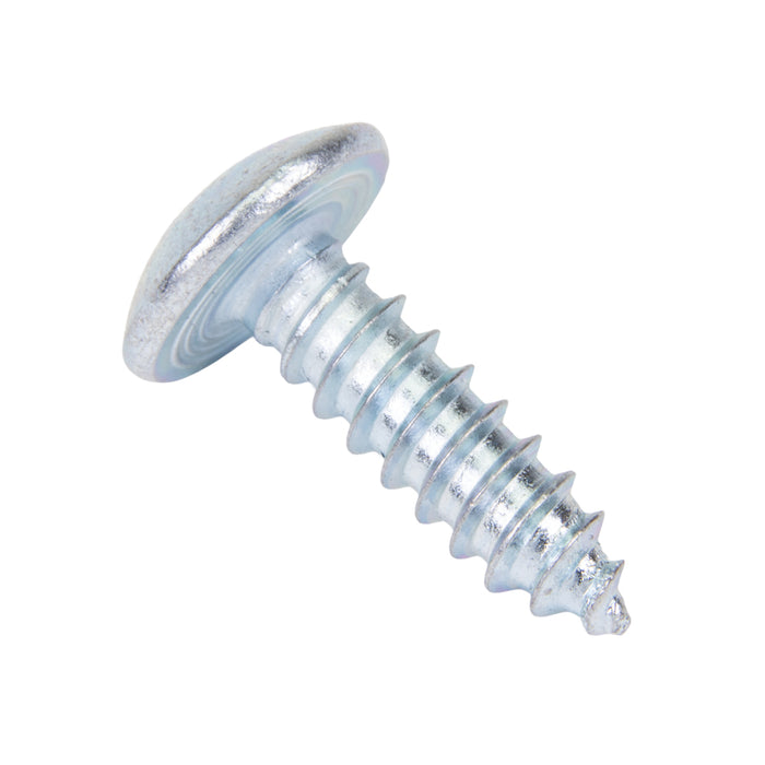 Tapping Screw, Truss Head Square Socket Drive, Type AB, #6 x 1-1/4" Length, Steel Zinc Plated by Spaenaur Inc.
