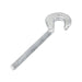 Turnbuckle Hook Fitting Right Hand Thread 5/16"-18 UNC x 4 1/2" Take Up 1030 Steel Hot Galvanized by Spaenaur Inc.
