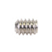 Vis de fixation à six pans creux, tête plate, n° 10-24 UNC x 1/2" de longueur, en acier inoxydable 18-8, conforme à la norme ANSI B18.3-1986, fabriquée par Spaenaur Inc.