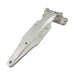 Charnière en fer, support décalé de 2 po de largeur x 5 1/2 po de hauteur, fer décalé de 1 7/8 po, revêtement en poudre gris par Spaenaur Inc.