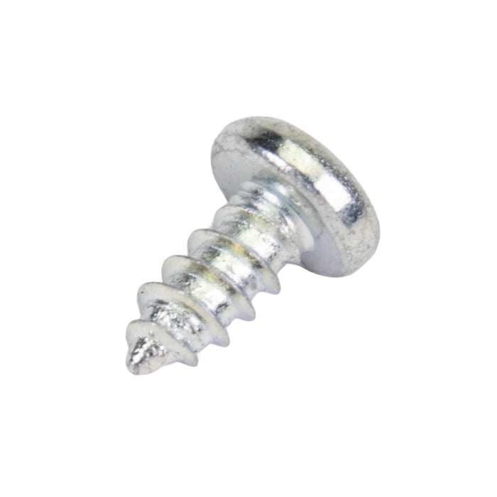 Tapping Screw, Pan Head Square Socket Drive, Type A, #10 x 1-1/2" Length, Low Carbon Steel Trivalent Zinc Plated by Spaenaur Inc.
